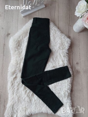 Черен панталон промазка , снимка 2 - Панталони - 38631253