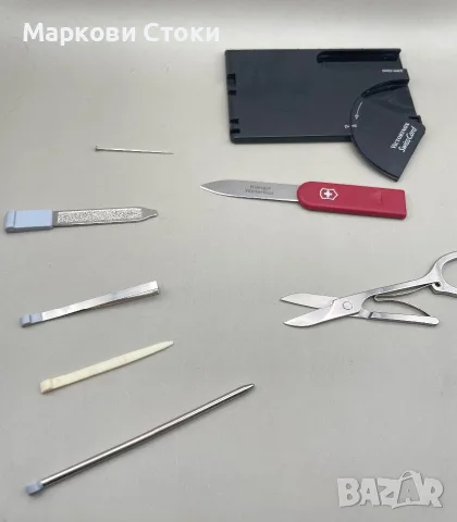 ✅ Victorinox 🔝 SwissCard Classic, снимка 3 - Ножове - 56462117