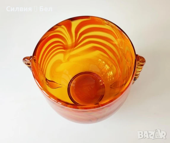 Ваза/Купа/Арт стъкло, снимка 2 - Вази - 50942889