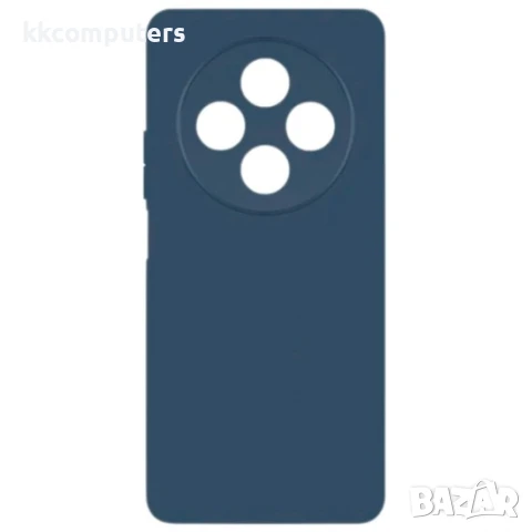 Силиконов кейс iPaky матиран, За Honor Magic7 Lite, Тъмносин и Протектор, снимка 2 - Калъфи, кейсове - 50744273