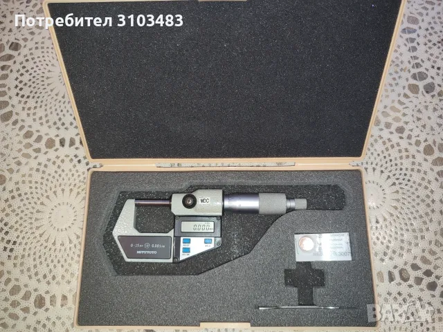 Микрометри Mitutoyo, снимка 12 - Стругове - 50864067