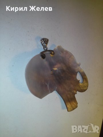 СЛОНЧЕ от СЕДЕФ РЪЧНО АРТ ИЗРАБОТЕНО 8551, снимка 2 - Колиета, медальони, синджири - 29844026