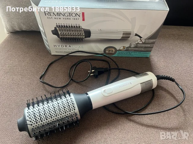 Четка за коса с горещ въздух Remington, снимка 6 - Сешоари - 56202062