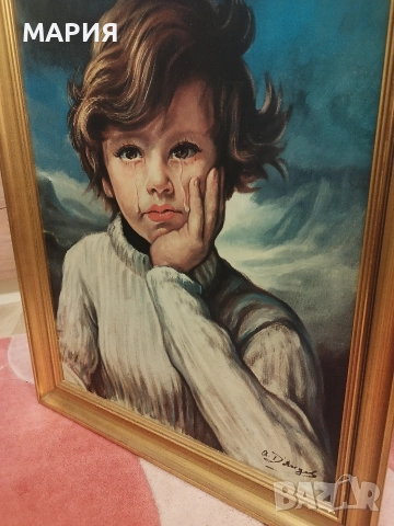 Уникална картина 59/79см, снимка 5 - Картини - 52665772