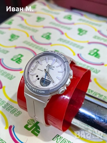 Дамски часовник Casio Baby g 100 SC, снимка 3 - Дамски - 52698235