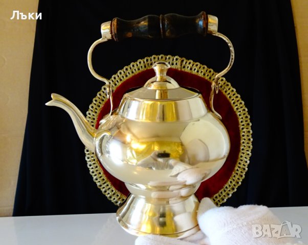 Бронзов чайник,кана,Лампа на Аладин. , снимка 8 - Антикварни и старинни предмети - 39971756