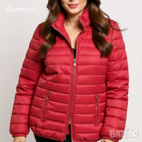 Топло капитонирано яке – практично, стилно и удобно всеки ден. BENETHON, снимка 3 - Якета - 51851472