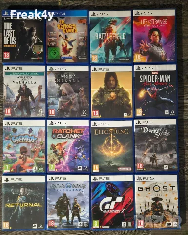 Игри за PlayStation ; Videogames for PS4 & PS5