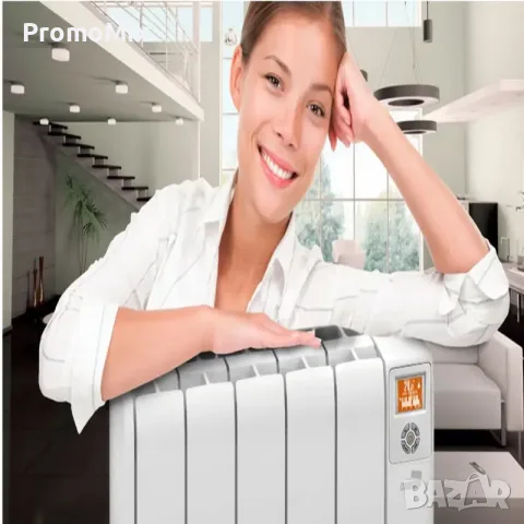 Електрически радиатор Cointra Siena 750W 5 броя ребра електрически отоплител печка, снимка 5 - Отоплителни печки - 56165361