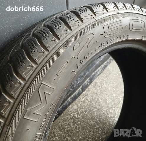 205/55/16 зимна гума Mentor, снимка 3 - Гуми и джанти - 53268888