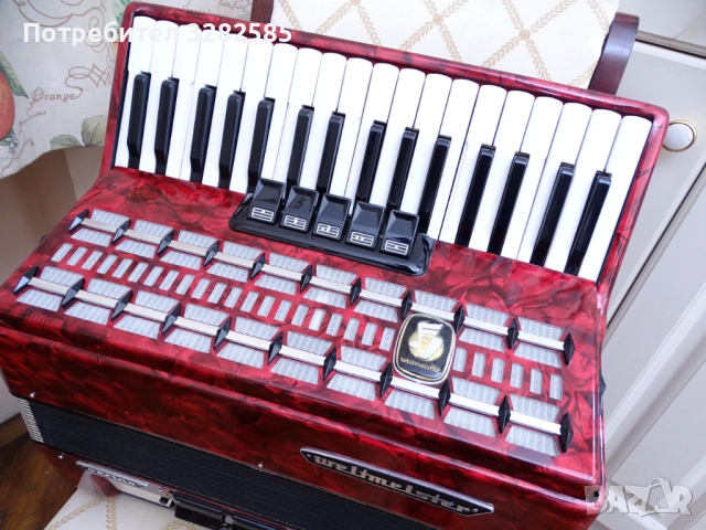 НОВ акордеон Велтмайстер Серино 60 баса ., снимка 13 - Акордеони - 52527085