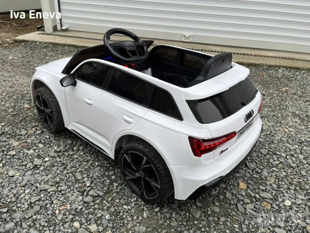Детска електрическа кола Audi RS6 , снимка 8 - Детски колички - 54264865