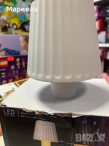 Акумулаторна LED настолна лампа За Бутилка / Лампа за Вино/Уиски / Тапа, снимка 9 - Други стоки за дома - 47976949