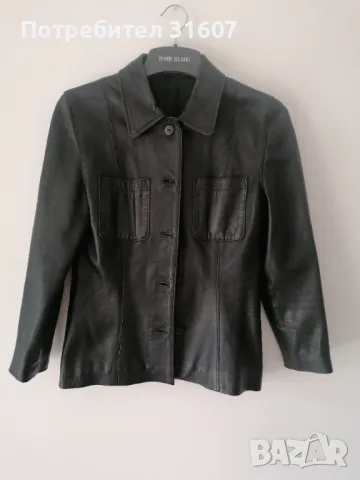 Кожено яке/сако, снимка 2 - Якета - 47471041