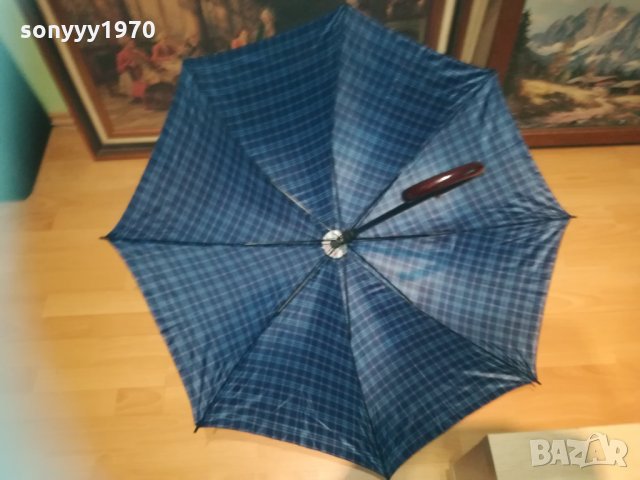 Кариран сгъваем чадър с метален механизъм 2810202023, снимка 2 - Други - 30591110