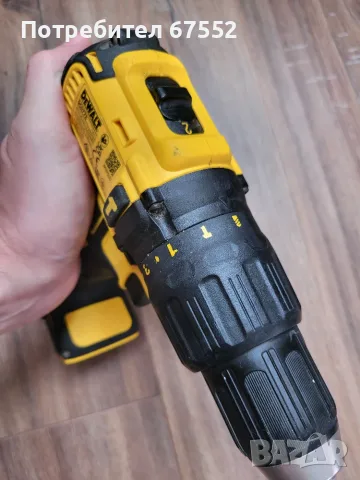 Dewalt DCD778 безчетков винтоверт с ударна функция. Само тяло., снимка 4 - Винтоверти - 56178957