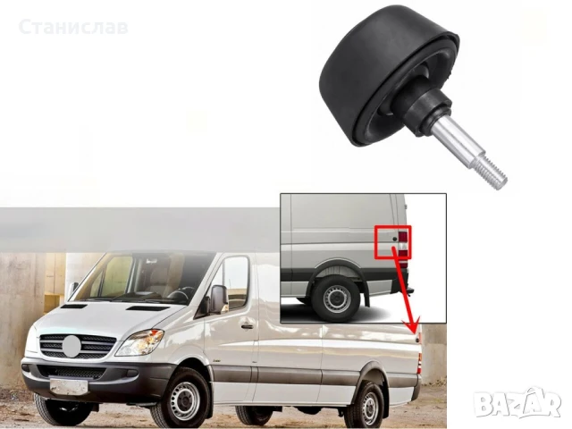Ограничител ( стопер ) за багажник на Mercedes Sprinter W906, снимка 4 - Части - 50643043