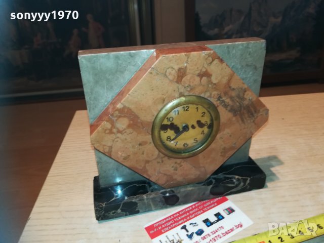 made in france-мраморен часовник 1602211836, снимка 9 - Антикварни и старинни предмети - 31840550