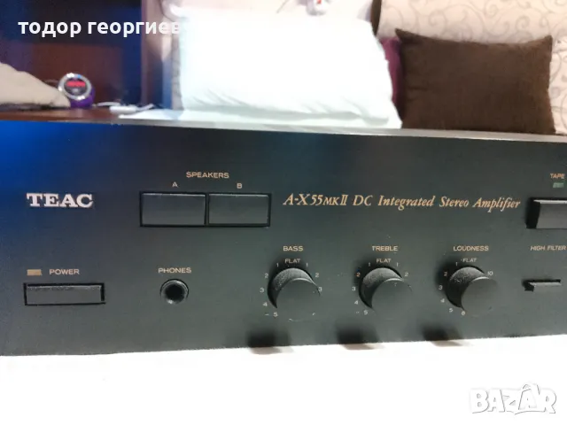 TEAC A-X 55MKll транзисторен усилвател HI-Fi продавам в перфектно състояние., снимка 5 - Ресийвъри, усилватели, смесителни пултове - 48402935