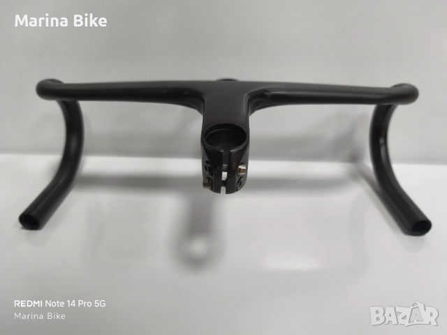 Интегрирано карбоново шосейно кормило Bontrager Aeolus RSL VR-C | 110x42, снимка 3 - Части за велосипеди - 52251176