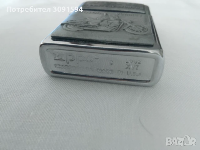 Колекционерска Оригинална запалка Zippo USA, сменено камаче прожина от нови изисквания на корейските, снимка 4 - Запалки - 49861890