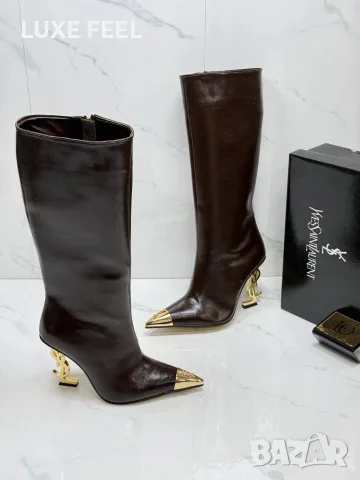 Yves Saint Laurent ⚜️Дамски Ботуши 36-41, снимка 3 - Дамски ботуши - 56341462