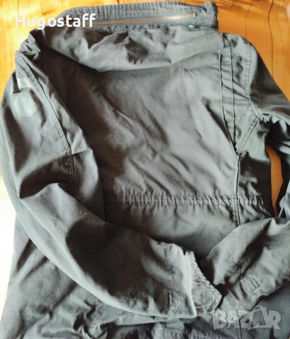 Военно черно яке Surplus M65 Regiment Jacket с качулка Хл, снимка 2 - Якета - 52748829