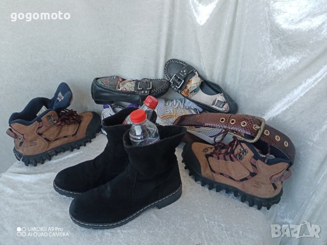 дамски боти, ботуши, естествена кожа велур 38 -39, снимка 15 - Дамски боти - 44199433