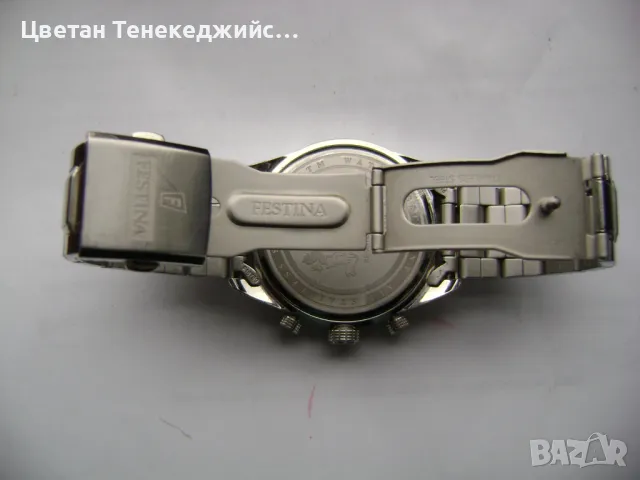 Продавам швейцарски часовник Festina Chronograph, снимка 7 - Мъжки - 47969798