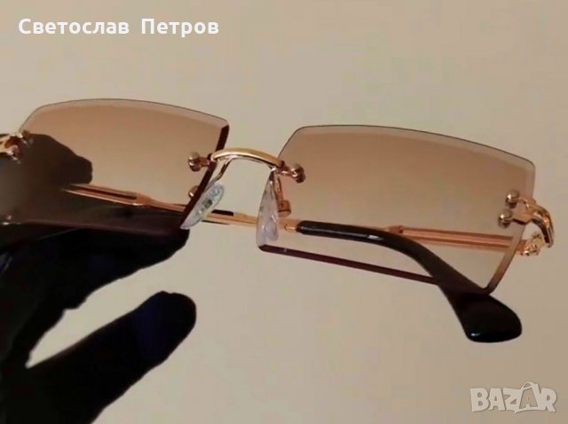 Слънчеви Очила Кафяв Нюанс , снимка 7 - Слънчеви и диоптрични очила - 35449751