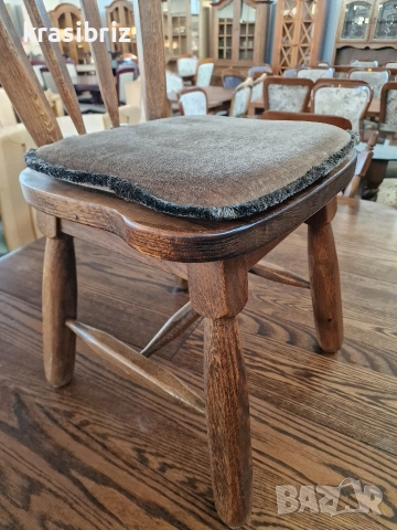 К-т Разтегателна Трапезна Маса-Масив+6бр Стола-внос от Германия!, снимка 6 - Маси - 52824093