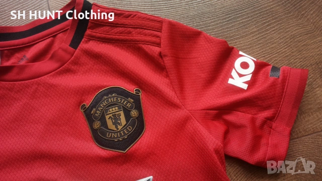 Adidas FC MANCHESTER UNITED Kids Football T-Shirt Размер 9-10 г / 140 см детска футбол тениска 35-66, снимка 4 - Детски тениски и потници - 53126854