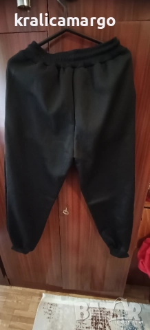 черно ватирано долнище, снимка 2 - Спортни екипи - 52441908