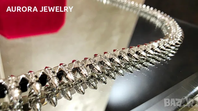 CARTIER Clash de Cartier White Gold Flexible Small Model Дамско Колие, снимка 6 - Колиета, медальони, синджири - 56125689