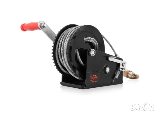 Ръчна лебедка с метално въже 10м DRAGON WINCH, снимка 8 - Аксесоари и консумативи - 51190024