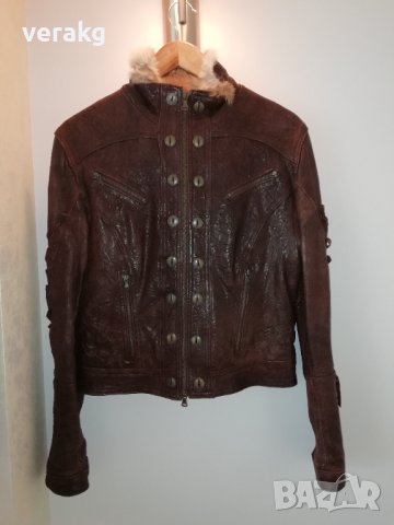 Кожено яке естествена кожа