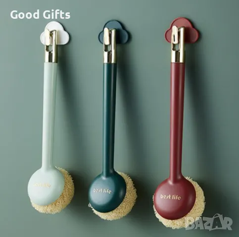 Открийте нашата универсална четка за съдове със сменяеми глави, основен инструмент за ефективно почи