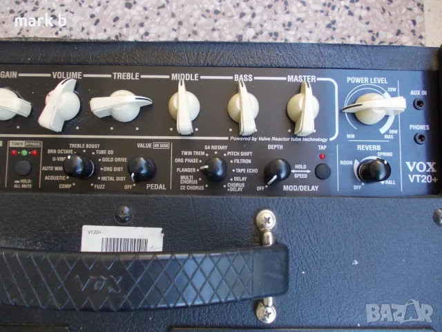 Китарно кубе VOX VT20+, снимка 3 - Китари - 55963538