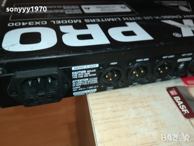 BEHRINGER SUPER-X PRO CX3400-ВНОС SWISS 1810252345, снимка 15 - Ресийвъри, усилватели, смесителни пултове - 52102538
