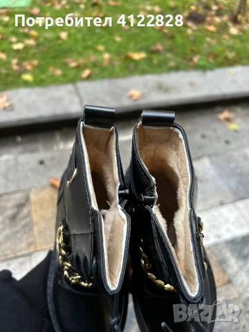 кожени боти за момиче, снимка 3 - Детски боти и ботуши - 52919486