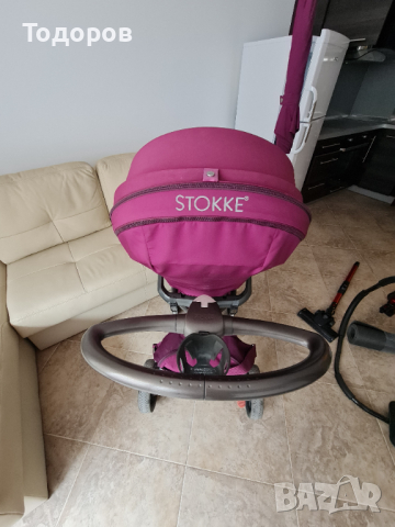 Детска количка Stokke Xplory Разширен пълен комплект, снимка 8 - Детски колички - 44679794