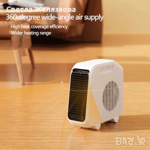 Вентилаторна печка Portable heater 1800W , снимка 5 - Отоплителни печки - 40861929