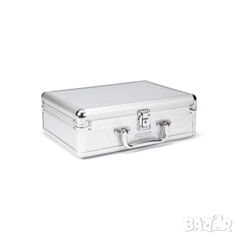 Алуминев куфар с 6 табли CARGO S6 за 112 монети - Leuchtturm, снимка 4 - Нумизматика и бонистика - 51181697