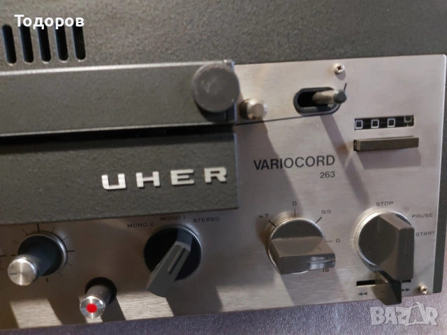 Uher Variocord 263 Reel to Reel Tape Recorder , снимка 11 - Декове - 53124240