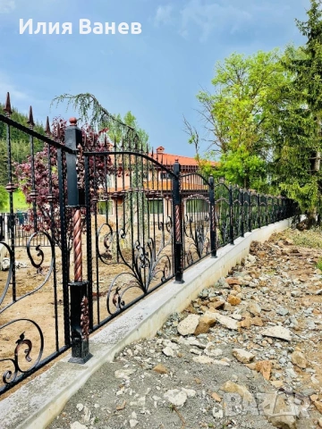 Ковано желязо – огради, врати, парапети | Изработка и монтаж, снимка 9 - Монтажи - 54163806