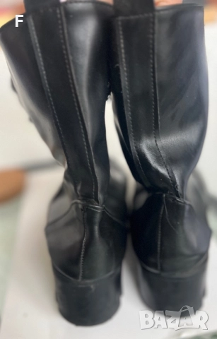 Дамски боти кожа, снимка 3 - Дамски боти - 52895309