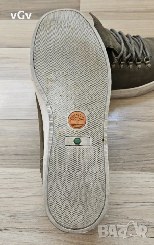 Мъжки кожени кецове Timberland Adventure 20 - 47,5, снимка 9 - Кецове - 51391911
