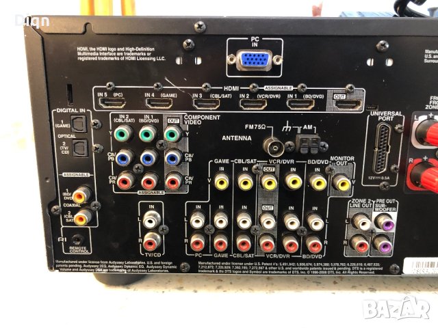 Onkyo TX-SR608, снимка 11 - Ресийвъри, усилватели, смесителни пултове - 40540691
