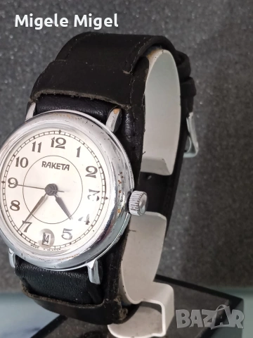 Руски мъжки ръчен часовник РАКЕТА, снимка 2 - Мъжки - 54247381