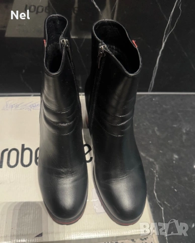 Боти естествена кожа  Roberto Lenzi, снимка 3 - Дамски боти - 54148394
